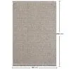 Grand Tapis de Design Contemporain et Moderne - Beige (190x290 cm) - Harbor image 7