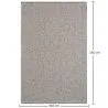 Grand tapis au design contemporain et moderne - Beige (160x230 cm) - Ware image 7