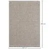 Grand Tapis de Design Contemporain et Moderne - Beige (200x290 cm) - Harbor image 7