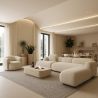 Grand Tapis de Design Contemporain et Moderne - Beige (200x290 cm) - Harbor image 7