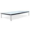 Table basse carrée - Verre - 120 cm - Kart image 7