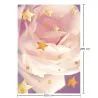 Grand Tapis Enfant Motif Étoile Florale - Rose (290x200 cm) - Alvi image 7