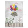Grand Tapis Enfant Motif Éléphant Volant - Multicolore (290x200 cm) - Yumal image 7