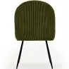 Chaise de Salle à Manger Rembourrée en Velours - Brugges image 7