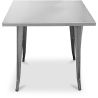Table à manger carrée design industriel - Stylix image 7