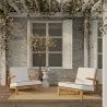 Fauteuil d'extérieur en bois de teck - Carsa image 7