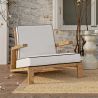 Fauteuil d'extérieur en bois de teck - Carsa image 7
