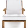 Fauteuil d'extérieur en bois de teck - Carsa image 7