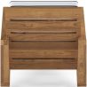 Fauteuil d'extérieur en bois de teck - Carsa image 7