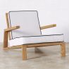 Fauteuil d'extérieur en bois de teck - Carsa image 7