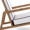 Fauteuil d'extérieur en bois de teck - Carsa image 7
