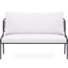 Canapé d'Extérieur 135cm - Aluminium et Rotin Synthétique - Brawma image 7
