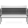 Canapé d'Extérieur 135cm - Aluminium et Rotin Synthétique - Brawma image 7
