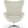 Fauteuil avec accoudoirs - En Bouclette Fausse Fourrure Tapissée - Brave image 7