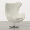Fauteuil avec accoudoirs - En Bouclette Fausse Fourrure Tapissée - Brave image 7