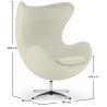 Fauteuil avec accoudoirs - En Bouclette Fausse Fourrure Tapissée - Brave image 7