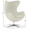 Fauteuil avec accoudoirs - En Bouclette Fausse Fourrure Tapissée - Brave image 7