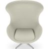 Fauteuil avec accoudoirs - En Bouclette Fausse Fourrure Tapissée - Brave image 7