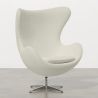Fauteuil avec accoudoirs - En Bouclette Fausse Fourrure Tapissée - Brave image 7