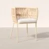 Chaise d'Extérieur Beige - Corde - Ress image 7