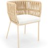 Chaise d'Extérieur Beige - Corde - Ress image 7