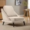Fauteuil Revêtu de Velours - Style Scandinave - Velvet Lounge image 7