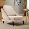 Fauteuil Revêtu de Velours - Style Scandinave - Velvet Lounge image 7