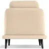 Fauteuil Revêtu de Velours - Style Scandinave - Velvet Lounge image 7