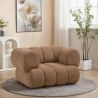 Fauteuil en Velours - Style Moderne - Velvet Courbé image 7