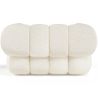 Fauteuil Rembourré en Tissu Bouclé - Style Moderne - Courbé Teddy image 7