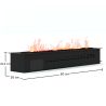 Cheminée Électrique Décorative avec Flamme de Vapeur d'Eau - 60CM image 7