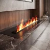 Cheminée Électrique Décorative avec Flamme de Vapeur d'Eau - 150CM image 7