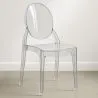 Chaise de Salle à Manger Transparente - Style Victoria  image 7