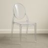 Chaise de Salle à Manger Transparente - Style Victoria  image 7