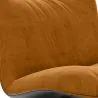 Fauteuil Capitonné Design Courbé Style Contemporain - Tulipe image 7