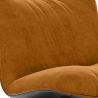 Fauteuil Capitonné Design Courbé Style Contemporain - Tulipe image 7