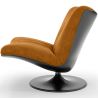 Fauteuil Capitonné Design Courbé Style Contemporain - Tulipe image 7