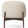 Fauteuil Tapissé au Design Courbé Scandinave - Larseen image 7