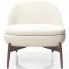 Fauteuil Tapissé au Design Courbé Scandinave - Larseen image 7