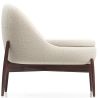 Fauteuil Tapissé au Design Courbé Scandinave - Larseen image 7