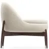 Fauteuil Tapissé au Design Courbé Scandinave - Larseen image 7
