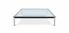 Table basse carrée - Verre - 80 cm - Kart image 7