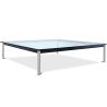 Table basse carrée - Verre - 80 cm - Kart image 7