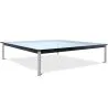 Table basse carrée - Verre - 80 cm - Kart image 7
