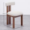 Ensemble de Table à Manger Ronde avec 6 Chaises en Bois - Design Minimaliste - Ivette image 7