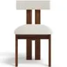 Ensemble de Table à Manger Ronde avec 6 Chaises en Bois - Design Minimaliste - Ivette image 7