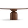 Ensemble de Table à Manger Ronde avec 6 Chaises en Bois - Design Minimaliste - Ivette image 7