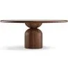 Ensemble de Table à Manger Ronde avec 6 Chaises en Bois - Design Minimaliste - Ivette image 7