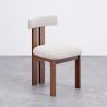 Ensemble de Table à Manger Ronde avec 6 Chaises en Bois - Design Minimaliste - Ivette image 7