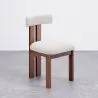 Ensemble de Table à Manger Ronde avec 6 Chaises en Bois - Design Minimaliste - Ivette image 7